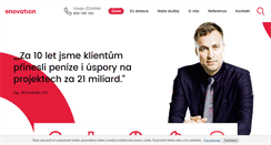 Desktop Screenshot of enovation.cz